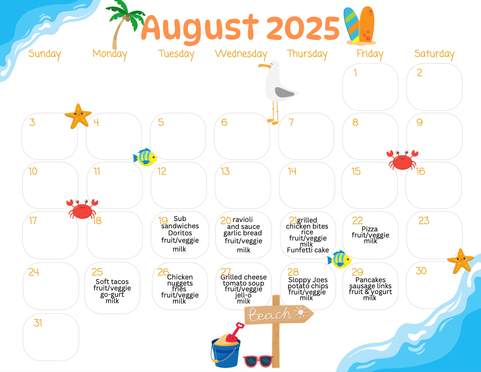August Lunch 1