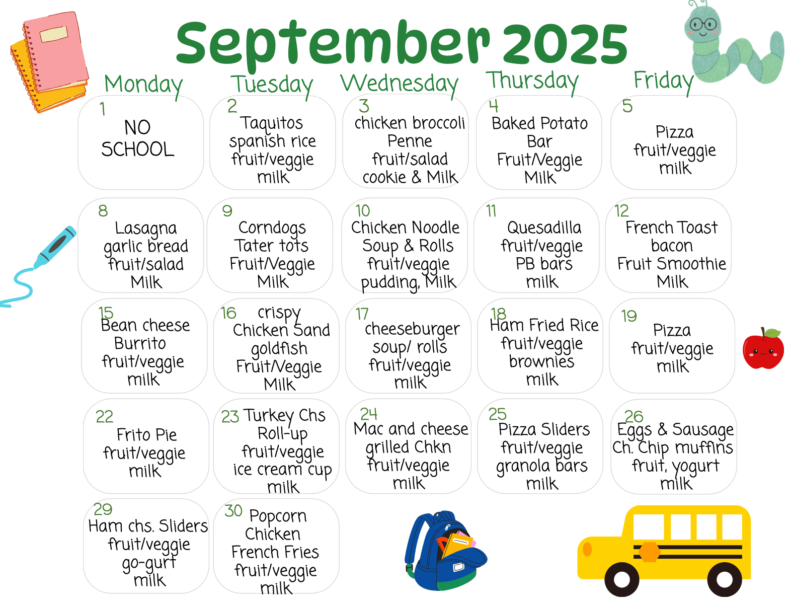 August Lunch