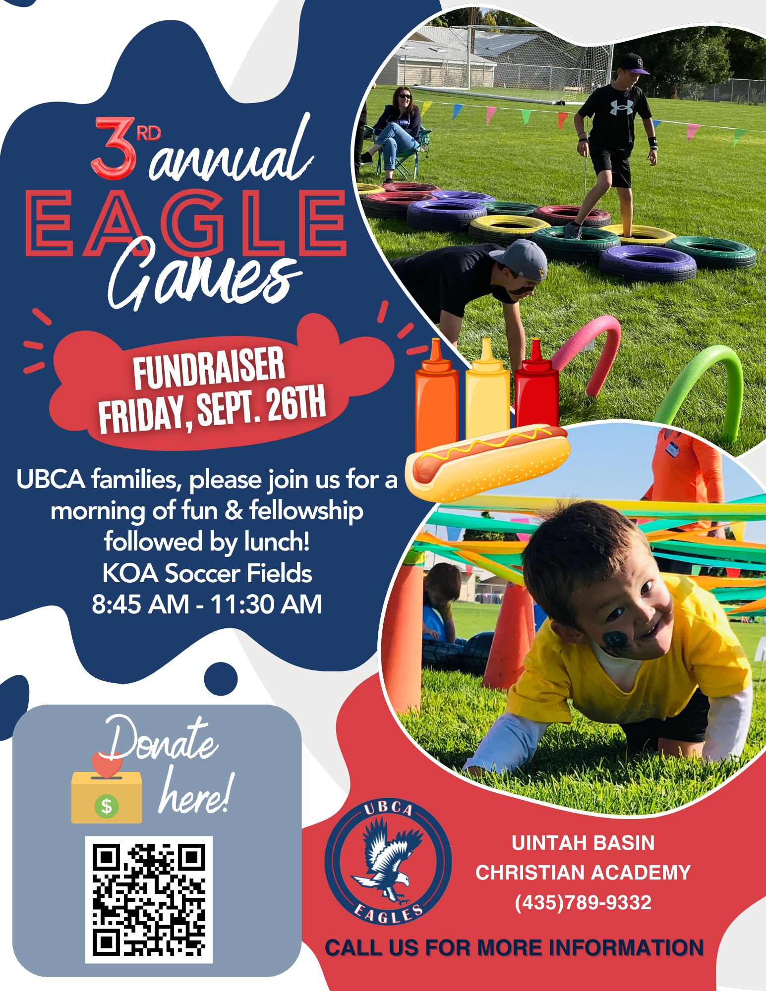 UBCA Eagle Games Flyer